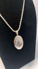 925 Sterling Silver Robe Chain Necklace With Opening Oval Locket - 20" Long *BRAND NEW*