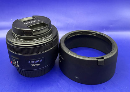 Canon EF 50mm f/1.8 STM Black Lens - Chesterfield