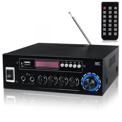 SUNBUCK AV-660BT BT5.0 Sound Amplifier Home Car Theater Audio Amplifier 110V/220V Support EQ