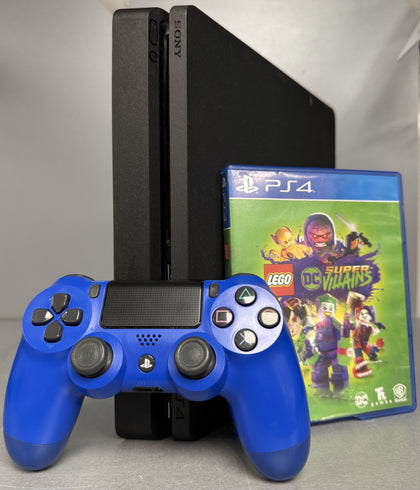 Sony PlayStation 4 Slim 1TB Console Bundle ( + Lego DC Super Villains ) ** Unboxed **