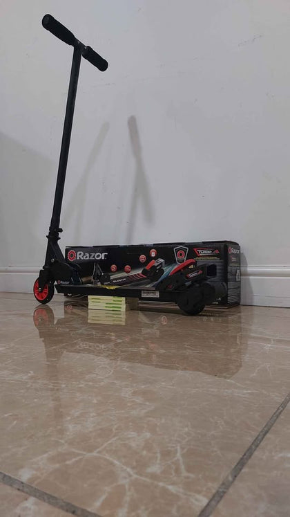 **BRAND NEW** razor 12v kids electric scooter turbo with charger & box max 50kg 8y+