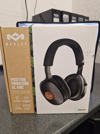 House of Marley Positive Vibration XL Wireless Bluetooth Noise-Cancelling Headphones