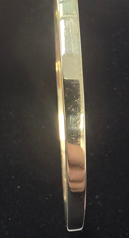 9ct Gold B/Let 19.4G 3'' Diameter