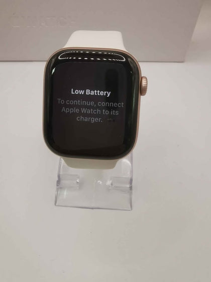 Apple Watch Series 11(GPS) Rose Gold Aluminum 42mm with white Rubber Strap Boxed