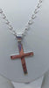 925 Sterling Silver Belcher Chain Necklace Wiith Cross Pendant - 24" Long - 16.57 Grams **BRAND NEW**