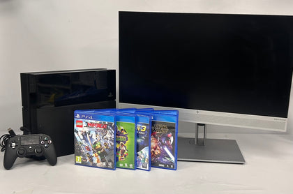 Playstation 4 Lego Bundle & HP EliteDisplay HD Monitor