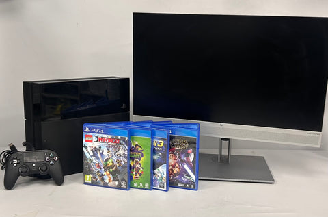 Playstation 4 Lego Bundle & HP EliteDisplay HD Monitor