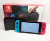 Nintendo Switch Console, 32GB + Neon Red/Blue Joy-Con, Boxed