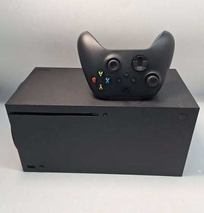 Microsoft Xbox Series X 1TB Console - Black - Unboxed With Black Controller & Wires