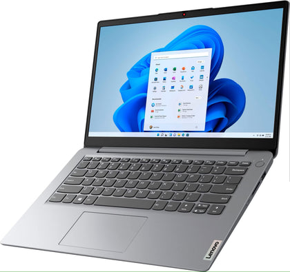 Lenovo Ideapad 1i Notebook - Windows 11, Intel Celeron, 4GB RAM, 128GB SSD