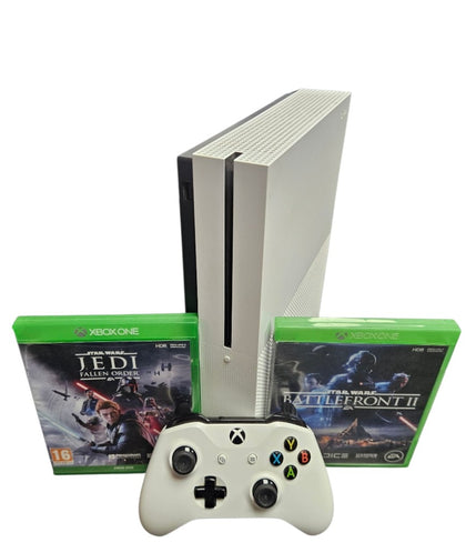 Microsoft XBox One S 1TB **STAR WARS BUNDLE** - Unboxed