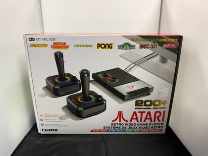 *opened never used* MY ARCADE GAMESTATION PRO ATARI RETRO VIDEO GAME SYSTEM OVER 200 GAMES IN 1