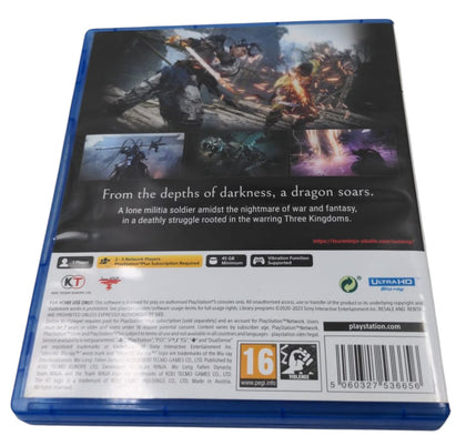 PlayStation 5 Wo Long Fallen Dynasty Game
