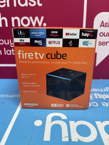 Amazon Fire TV Cube A78V3N Hands Free with Alexa, HD Streaming Media Player