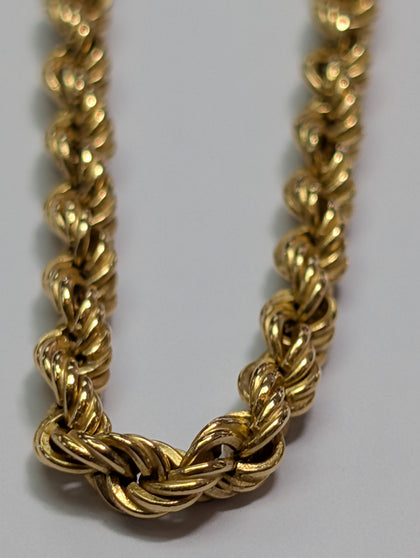 18ct Gold Rope Chain