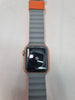 Apple Watch SE 2nd gen 40mm rose gold Case with orange and black strap