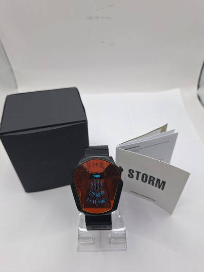 STORM DARTH SLATE RED SPECIAL EDITION WATCH 24744 COMES BOXED WITH BOOKLET