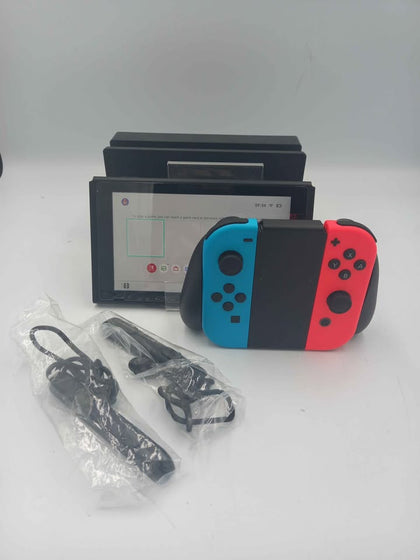 Nintendo Switch Console, 32GB, Blue/Red Joycons With Case, Unboxed
