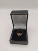 9k Gold Ring with Red Stone 1.20G Hallmarked(375)&Tested Size L