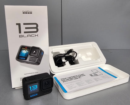 GoPro HERO13 Black (CPSS1) - Waterproof Action Camera with 5.3K60 Video, 27MP Photo + Compatability with HB-Series Lenses