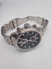 Citizen Black Men's Chronograph Watch with steel bracelet, spare links and original box