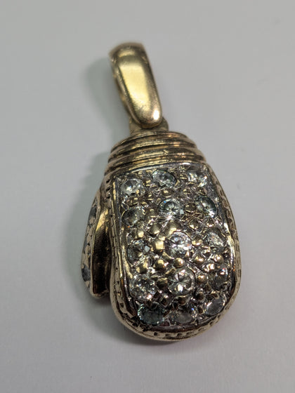 9ct Solid Gold Boxing Glove Pendant