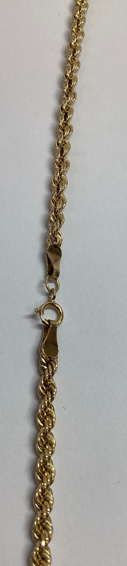 9CT Rope Chain - 20”