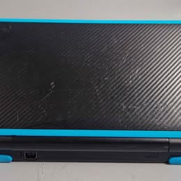 NEW 2DS XL Console, w/AC Adapter, Black & Turquoise, Unboxed