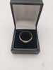9ct Hallmarked Yellow Gold Ring - 6.4g Weight, Size S