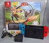 Nintendo Switch Console, 32GB + Neon Red/Blue Joy-Con, boxed *no ring fit*