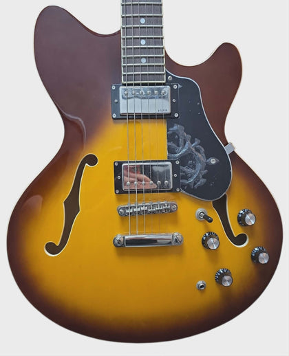 ** Sale ** Revelation RT 45 Tobacco Sunburst Jazz Guitar