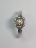SILVER 925 DIAMOND RING