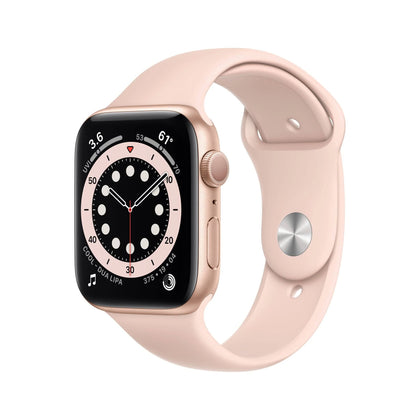 Apple Watch Series 6 40mm  GPS Gold Aluminum Case Pink Sand Sport Band
