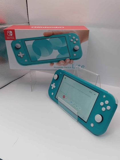 Nintendo Switch Lite Console, 32GB, Turquoise, Boxed- Like New In Box, Never Used