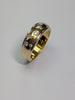 18ct Gold Scattered Diamond Ring