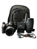 Nikon D3200 24MP with 18-55mm Len & 70-300mm Len & Bag