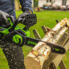 Greenworks 24V 30cm Cordless Brushless Chainsaw with 4Ah Battery & Charger