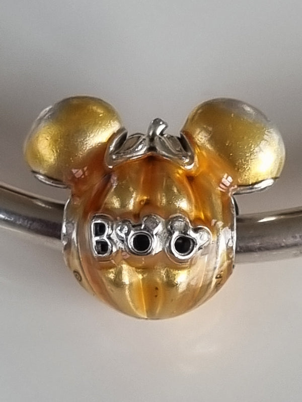 Pandora Disney Mickey Mouse Pumpkin Charm 799599C01 Cash Generator