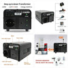 Cantonape 800 Watts Voltage Transformer, Step Up Step Down Voltage Converter, with US & UK