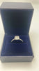 18ct white gold diamond ring