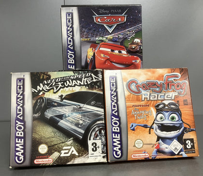 Nintendo Gameboy Advance Racing Games Bundle