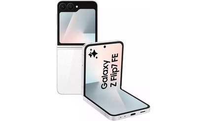 Samsung Galaxy Z Flip7 FE 5G 256GB AI Phone - White
