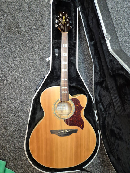 Takamine EG523SC G Series Electro Acoustic Guitar, Natural with Hard C