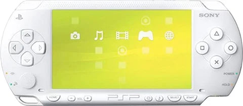 Sony PSP White Console & 1 Unboxed Game