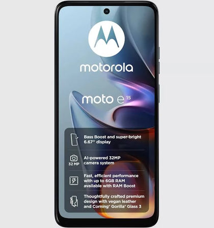 Motorola Moto E15 64GB - Unlocked