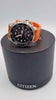 Citizen Promaster Eco-Drive Diver Men's Watch BN0150-28E Black Dial Orange Strap