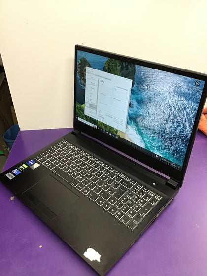 PC Specialist gaming laptop