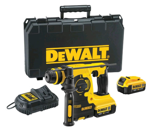 DeWalt 18v Cordless SDS Drill & 2 x  4.0ah Batteries