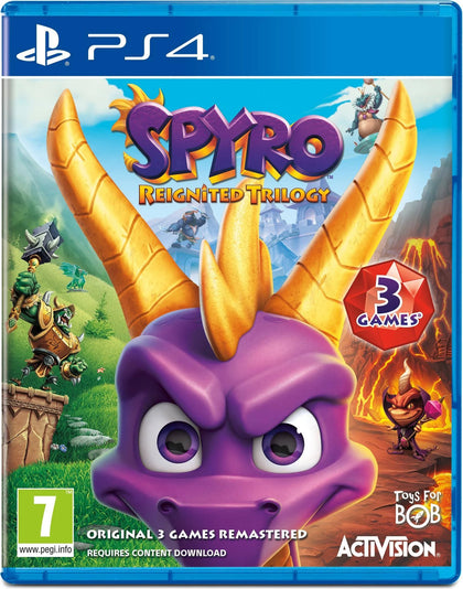 Spyro Trilogy Reignited (PS4).