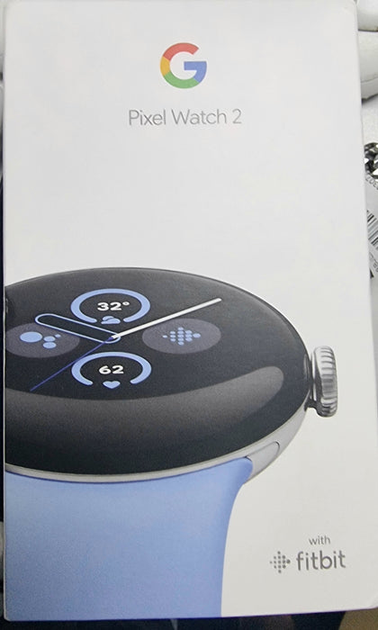 Google Pixel Watch 2 Polished Silver Case / Bay Active Band WiFi